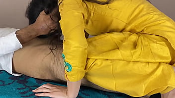 Indian Aunty’s Sensual Massage With A Huge Cock