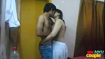 Hot Indian Couple In Passionate Embrace