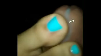 Wifey Craves My Hot Load On Her Pretty Toes