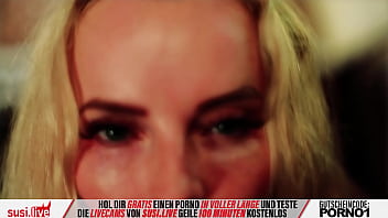 Sizzling Blonde Susi Teases & Pleases On Live Cam!