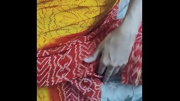 Sensual Sari-clad Auntie Pleasured By A Young Lover