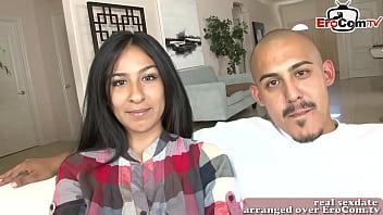 Slender Teen Explores First Time Passion With Arab Lovers