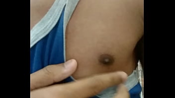 Top’s Teasing Touch On Sensitive Nipples