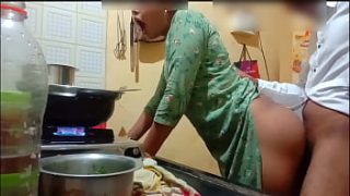 Horny Housewife Pounded In The Kitchen