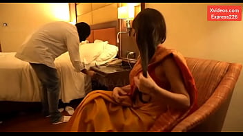 Passionate Indian Lovers In Intimate Embrace