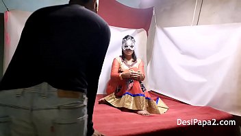 Passionate Indian Bhabhi In Traditional Attire Fucking Her Devar Rough And Wild