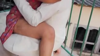 Naughty Aunt Gets Railed On The Balcony
