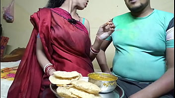 Naughty Holi Celebration With My Hot Neighbor’s Wife