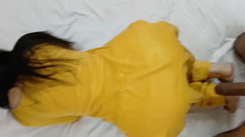 Seductive Indian Aunty Takes It Doggy Style With Her Big Round Booty