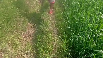 Sensual Indian Aunty Pleasures Young Lover In Outdoor Passion