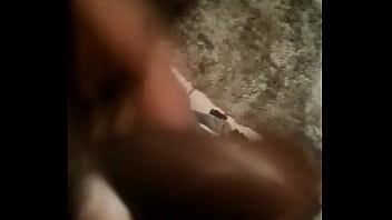 Young Indian Guy Stroking His Thick Dark Shaft
