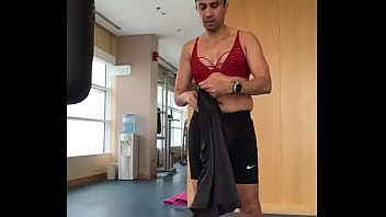 Slutty Sissy Gym Training For Indian Cucks
