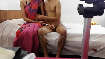 Seductive Indian Housewife Pleasures Young Lover