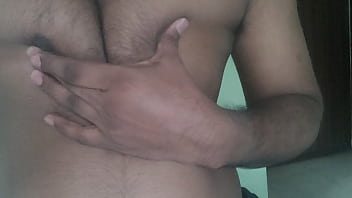Sensual Indian Man Enjoys Erotic Chest Play