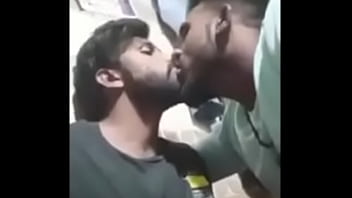 Passionate Indian Men Share Intimate Kiss | Gaylavida.com