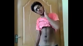 Young Man Pleasuring Himself With His Hand