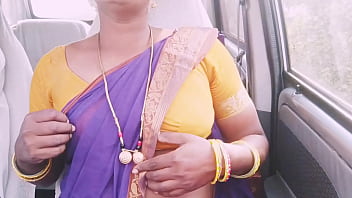 Sensual Indian Maid Car Pleasure With Steamy Telugu Whispers.