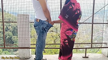 Passionate Indian Lovers Outdoor River Encounter