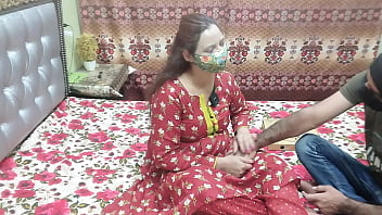 Indian Bhabhi’s Doggystyle Ride With Pizza Boy Hindi Audio