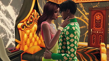 Young Newlyweds’ Intimate Wedding Night