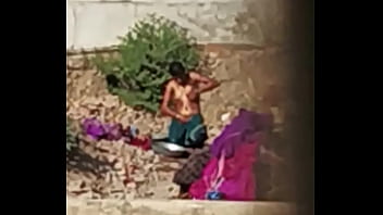 Naked Indian Bath