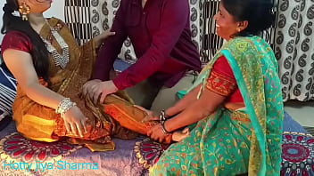 Intimate Desi Group Encounter With Maid And Master