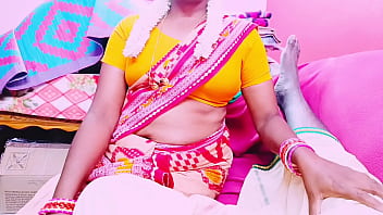 Intimate Encounter Between Elderly Man And Young Stepdaughter In Saree