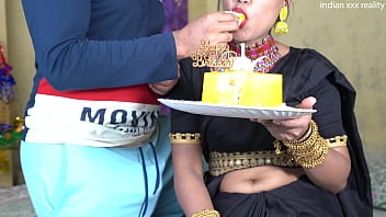 Indian Stepmom’s Birthday Intimate Encounter In Hindi