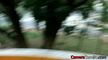 Bela India Getting Railed By Two Strangers In The Park