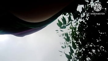 Desi Bhabhi Unleashes Her Wild Side In The Indian Jungle, Dripping With Raw Desire