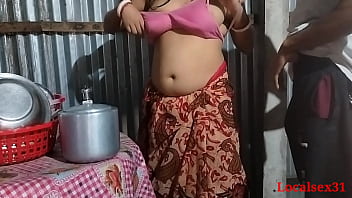 Desi Housewife Gets Railed In The Village Kitchen