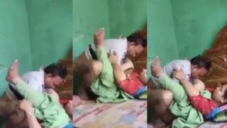 Aunty Settles Her Rent With Steamy Landlord Sex