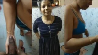Steamy Bathroom Fuck Tape: Desi Boyfriend’s Leaked Mms
