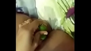 Indian Aunty Stuffing Her Cunt With A Cucumber, Clear Hindi Moans