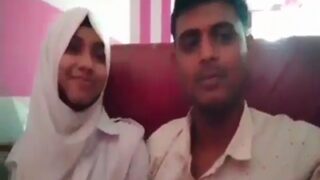 Bangladeshi Babe’s Hijab Comes Off As Her Man Feasts On Her Tits In Steamy Scene