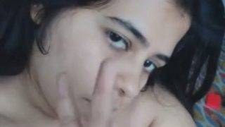 Desi Babe Flaunts Her Massive Melons In A Steamy Solo Session