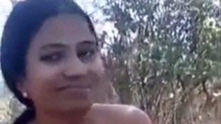 Village Vixen Bares All In A Wild Outdoor Display