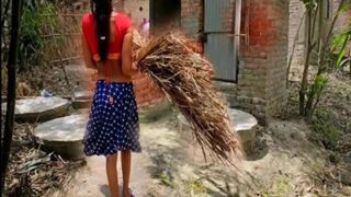 Daytime Toilet Tryst: The Village Wife Takes Her Neighbor Hard