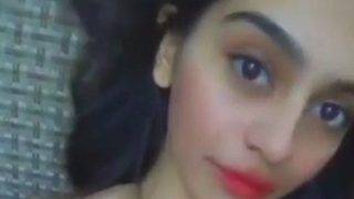 Sexy Desi Babe Strips Down For A Naughty Show