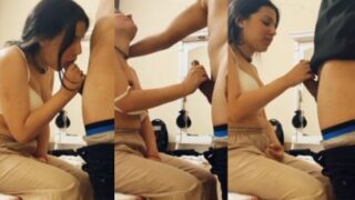 Sizzling Mumbai Beauty Deepthroats Her Lover’s Cock In A Steamy Desi Sex Tape