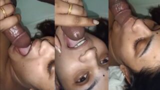 Sultry Desi Milf Gives A Sloppy, Deep-throat Blowjob To Her Best Friend’s Husband
