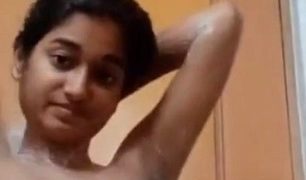 Sultry Indian Teen’s Steamy Solo Shower Show