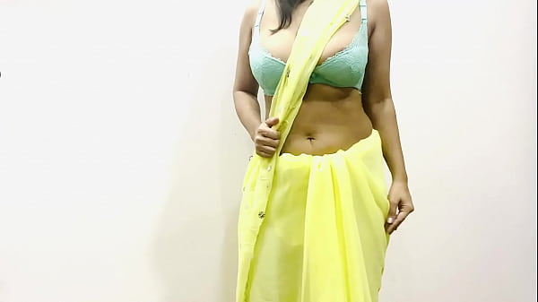 Trailer: Busty Indian Babe In Yellow Saree Teases And Tempts