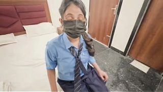 Desi Schoolgirls Get Wild In Oyo Room With Intense Hindi Dirty Talk