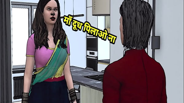 Desi Stepmom Gets Naughty With Stepson In Hindi