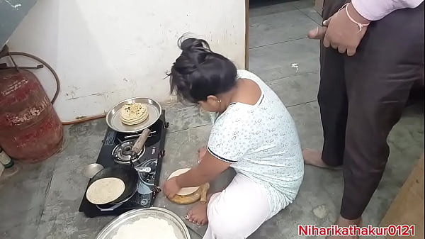 Desi Step-mama Gets Wild And Wet In The Kitchen
