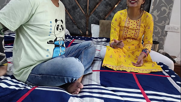 Step Sister’s Risky Game Of Stone Paper Scissors – Winner Takes All With Clear Hindi Dirty Talk