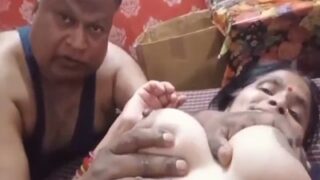 Granny Gets Down And Dirty With The Neighbor In Steamy Auntie Porn Flick