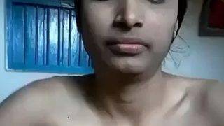 Solo Desi Babe Drenches Herself In Ecstasy