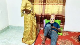 Desi Bhabhi In Saree Gets Passionate And Naughty With Her Husband